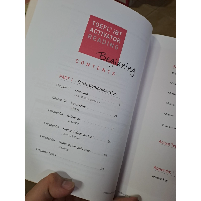 Toefl iBT Activator Reading beginning 2008 mới 90% chưa viết HCM0808 HỌC NGOẠI NGỮ 527141
