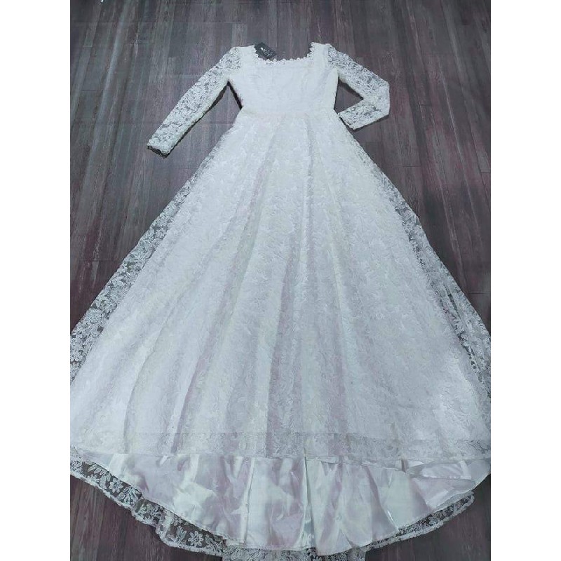 Đầm cưới đi bàn cho bạn size M  18273