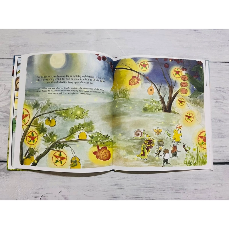 Truyện mùa trăng song ngữ Anh Việt Lionbook 502694