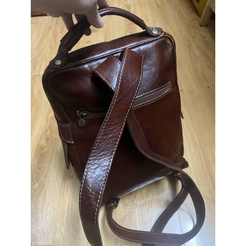 Balo nam công sở da mộc 2hand 960729