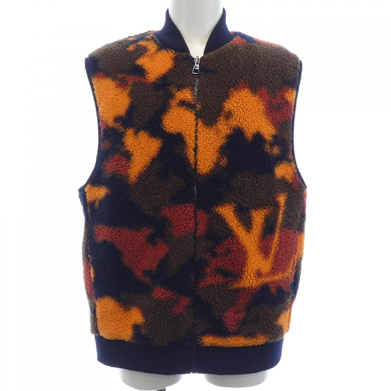 Louis Vuitton Áo Gile Lông Cừu Lật Ngược HQY21WDFX - Hàng hiệu Chính hãng 896820