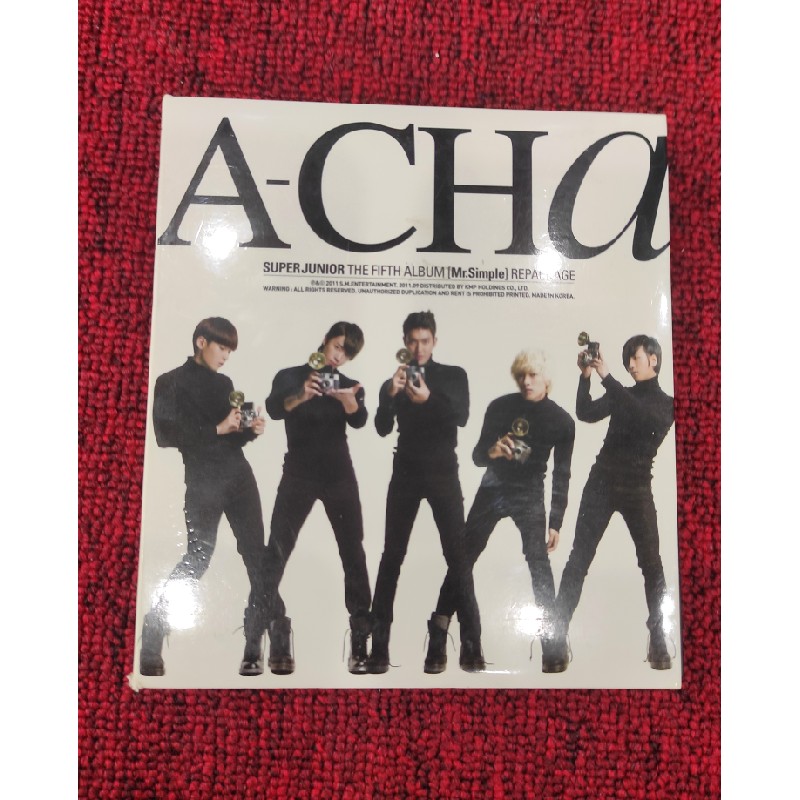 ALBUM SUPER JUNIOR A-CHA 7013