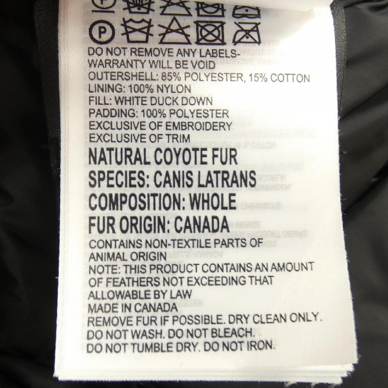 Canada Goose 3438JM R JASPER Áo khoác lông - Hàng hiệu Authentic 896890