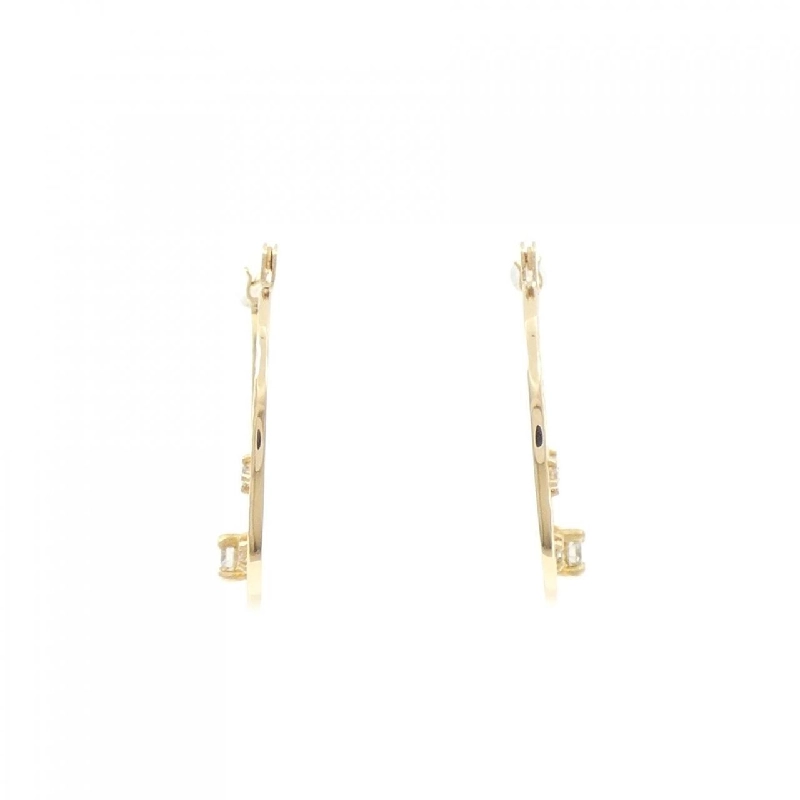 K18YG Bông tai kim cương 0.20CT - Hàng hiệu Chính hãng 869225