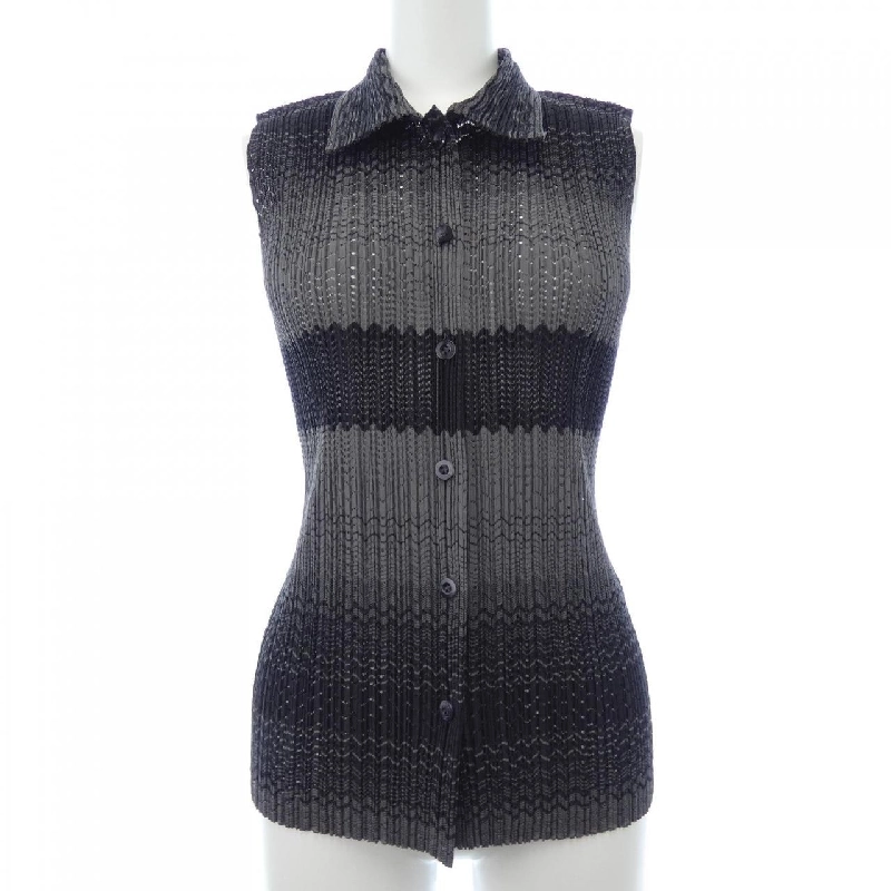 【Mã giảm giá】Áo gile PLEATS PLEASE 639787