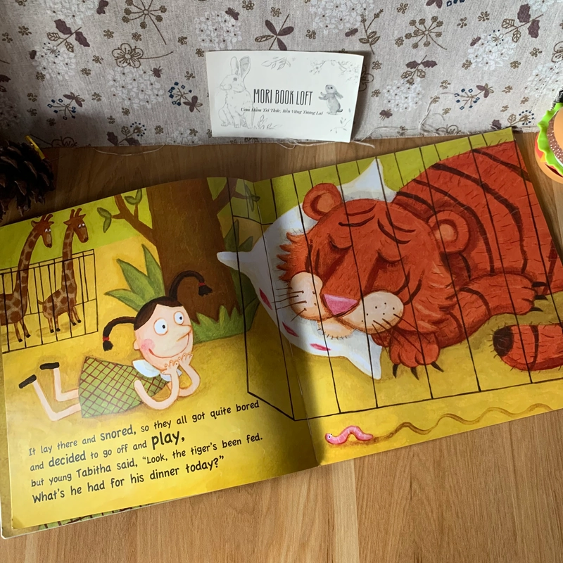 Sách tranh tiếng anh Tabitha Posy Was Ever So Nosy, Used, Picture Book For Kids 446676