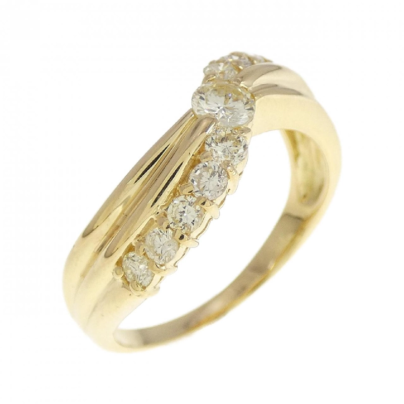 Nhẫn kim cương K18YG 0.50CT 672929