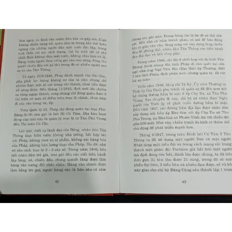 Lịch sử truyền thống cách mạng của Đảng bộ và nhân dân xã Tân Thông Hội 612219