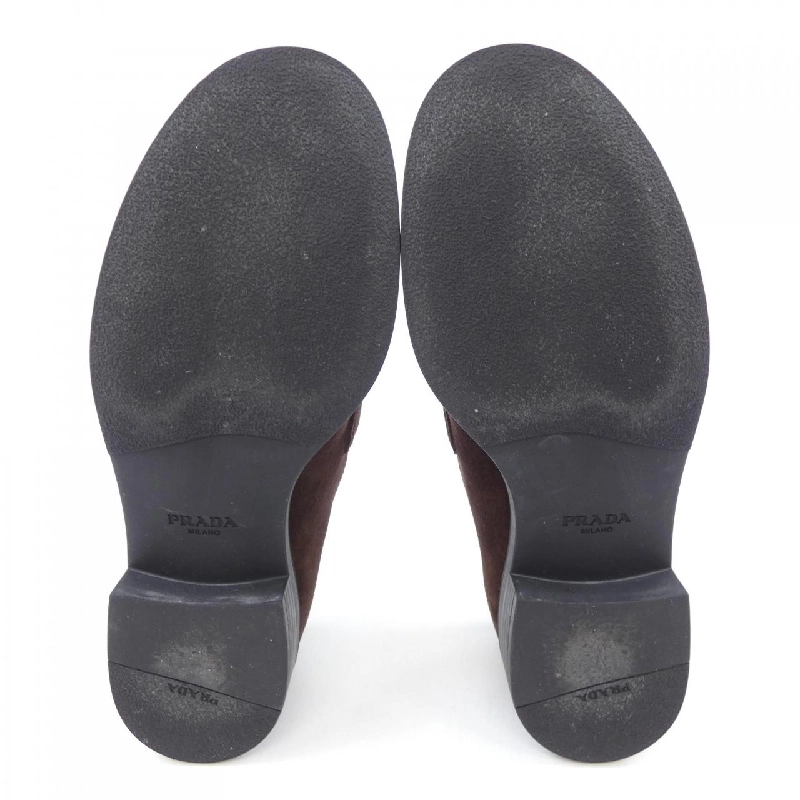Giày lười da lộn PRADA với logo tam giác 1D329N - Hàng hiệu Authentic 829487