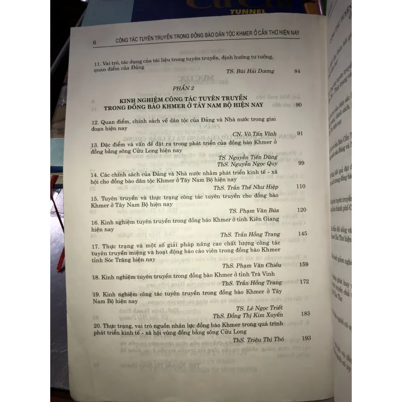 Công tác tuyên truyền trong đồng bào dân tộc Khmer ở Cần Thơ hiện nay 755856