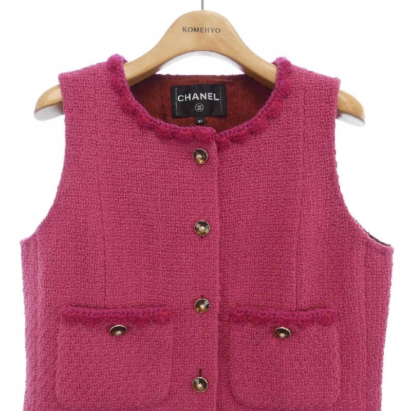 【Mã giảm giá】Chanel CHANEL Áo gile 637675