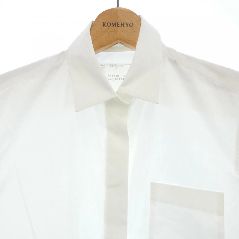 SACAI THOMAS MAISON 23-06528 Áo Sơ Mi Ngắn Tay - Hàng hiệu Chính Hãng 823766
