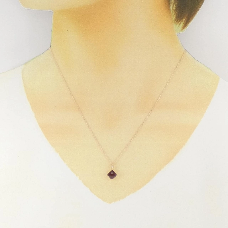 K10PG Garnet Necklace - Hàng hiệu Authentic 858466