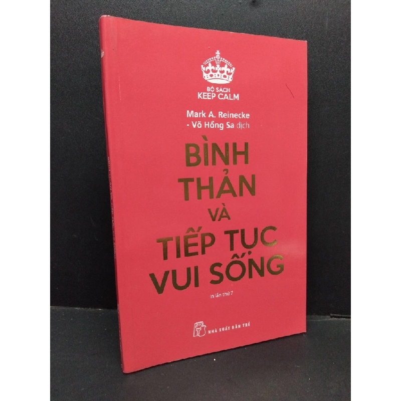 Bình thản và tiêp tục vui sống mới 90% bẩn nhẹ gấp góc nhẹ 2019 HCM1410 Keep Calm KỸ NĂNG 339788