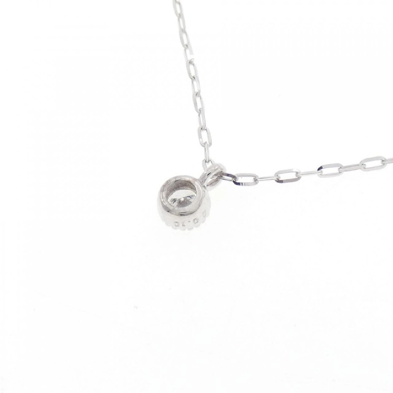 K18WG Solitaire Dây chuyền kim cương 0.10CT - Hàng hiệu Chính hãng 846882