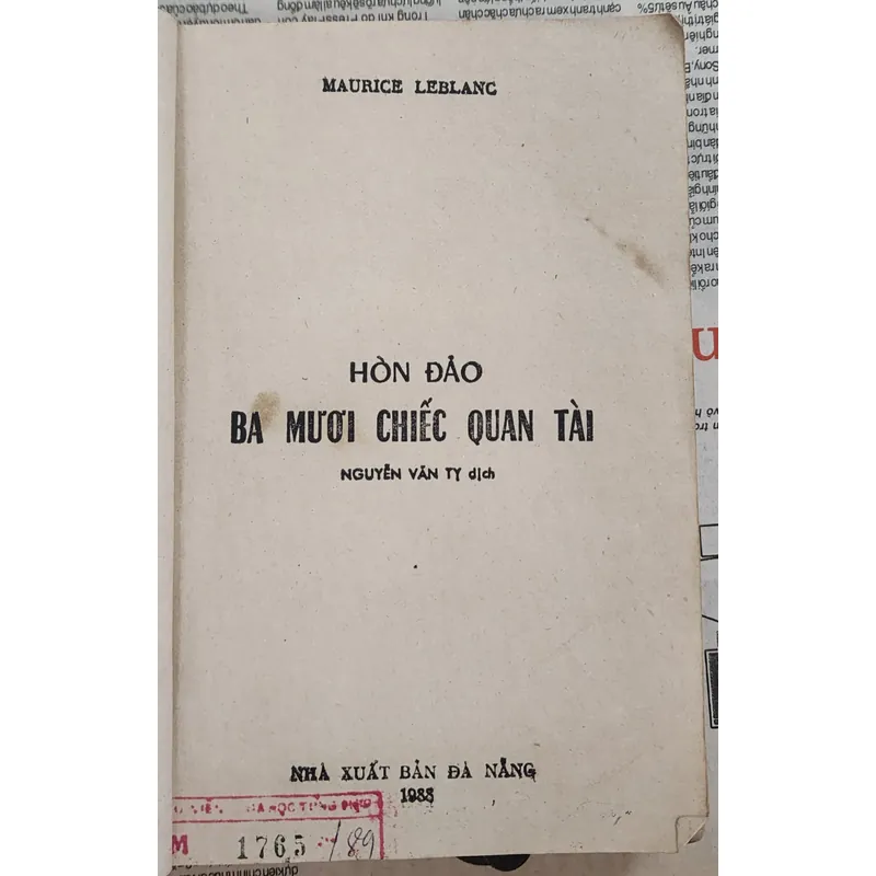 HÒN ĐẢO 30 CHIẾC QUAN TÀI - Maurice Émile Marie Leblanc 726942