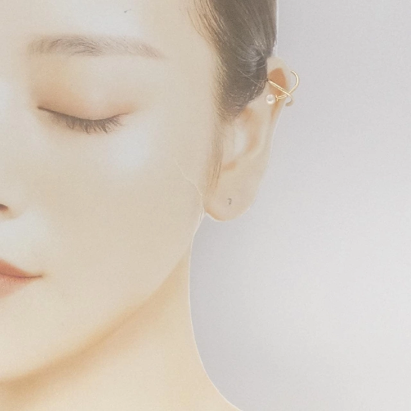 Trang sức Star Jewelry Akoya Pearl Ear Cuff 4.5mm một bên - Hàng hiệu Authentic 848807