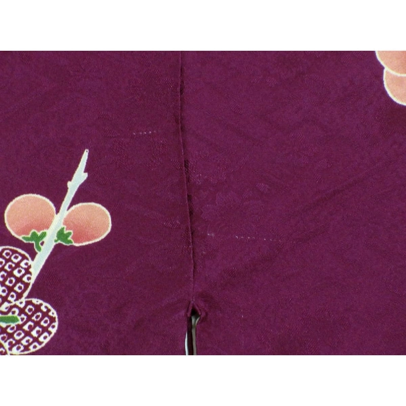 Áo kimono tay dài với thêu chế tác Yūzen - Hàng hiệu Authentic 878143