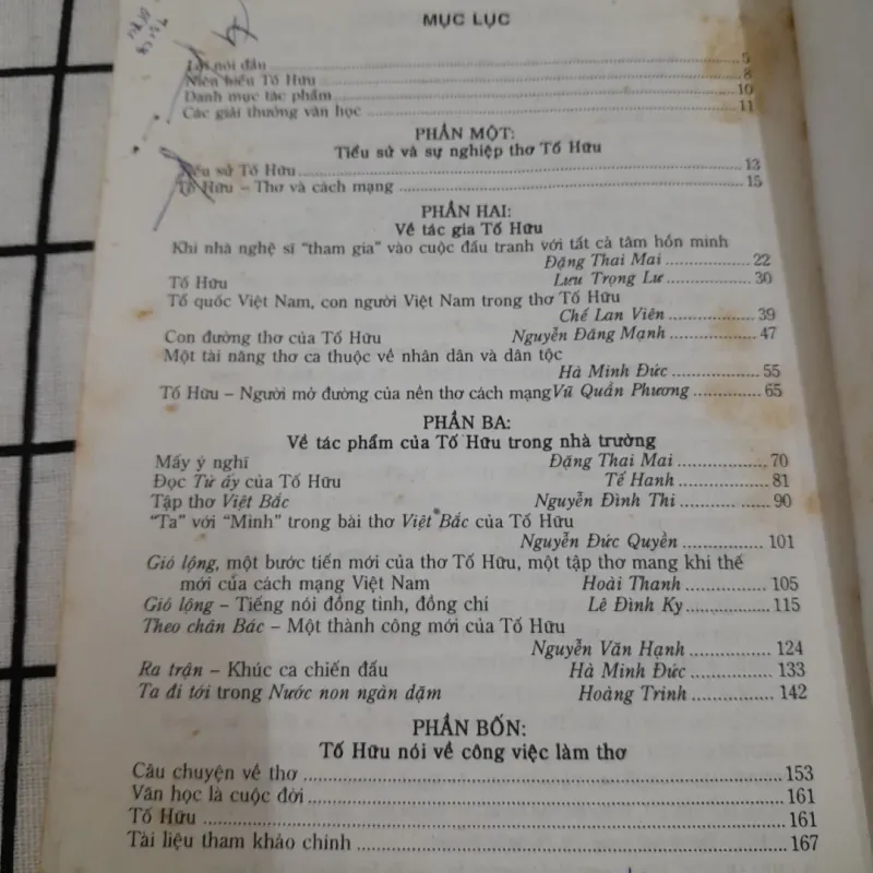TỐ HỮU thơ và Cách Mạng. Giáo sư Phong Lê. Xb Trẻ 2003 607279