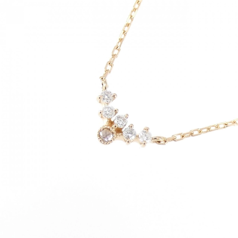 Dây chuyền kim cương Agat 0.03CT - Hàng hiệu Authentic 842367