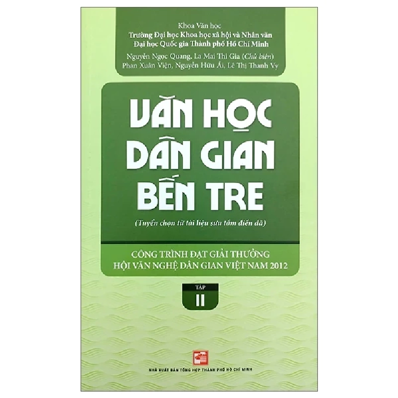 Văn Học Dân Gian Bến Tre - Tập 2 - Nhiều Tác Giả 404078