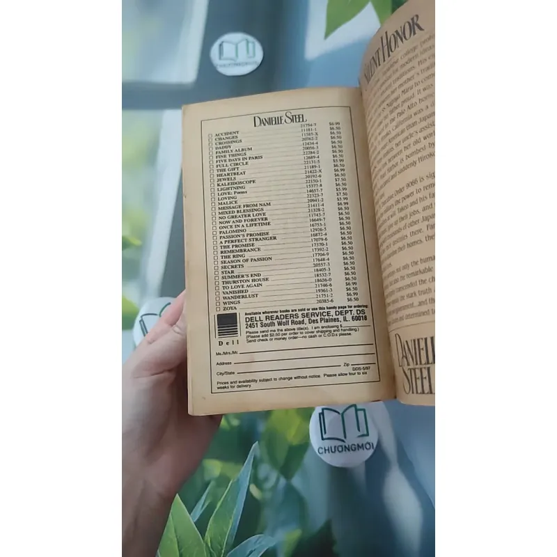 [XƯA] Silent Honor (1996) - Danielle Steel 1027485