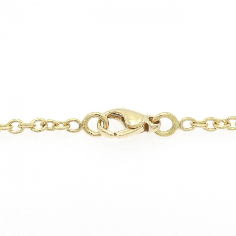 Dây chuyền kim cương Pave hình sao và mặt trăng 750YG - Hàng hiệu Authentic 860822