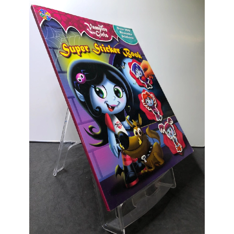 Đọc sách cùng PK - Sách Super Sticker Book VAMPIRE Girls mới 85% bẩn nhẹ PHIDAL3107 NGOẠI VĂN - Khác 247808