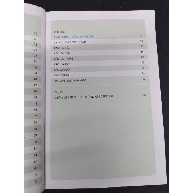 Dinh dưỡng khoa học cho bé từ 0 - 3 tuổi mới 70% ố bẩn rách gáy 2012 HCM1410 Ngô Quang Trì MẸ VÀ BÉ 339969