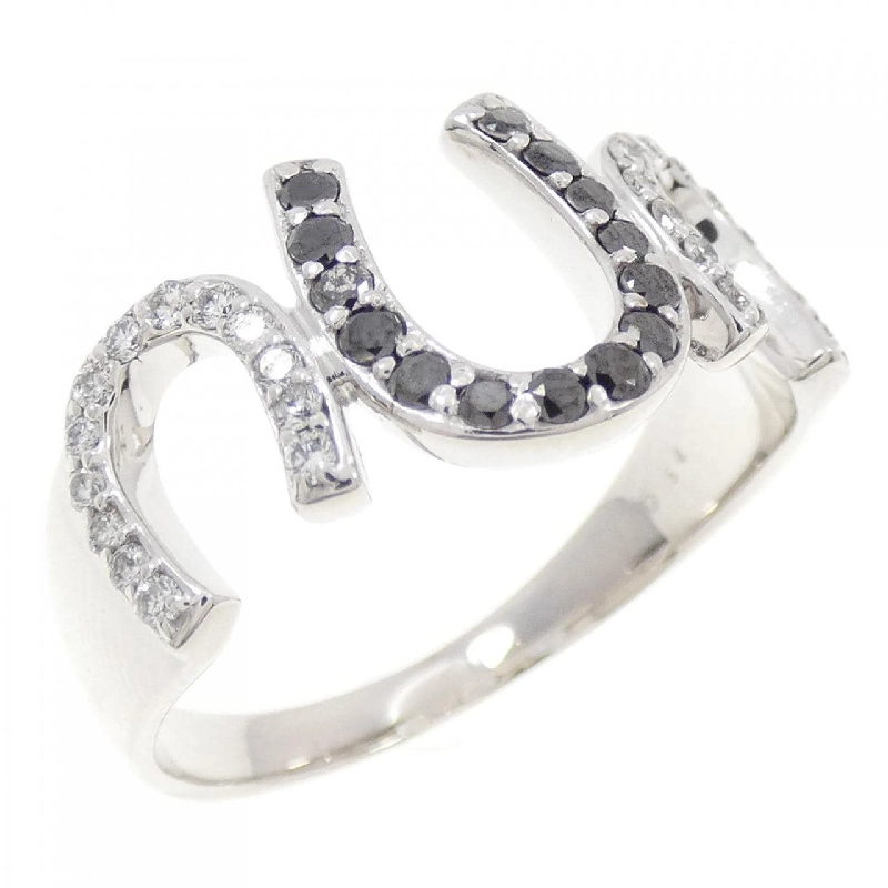 Nhẫn kim cương hình móng ngựa K18WG 0.54CT - Hàng hiệu chính hãng 848102