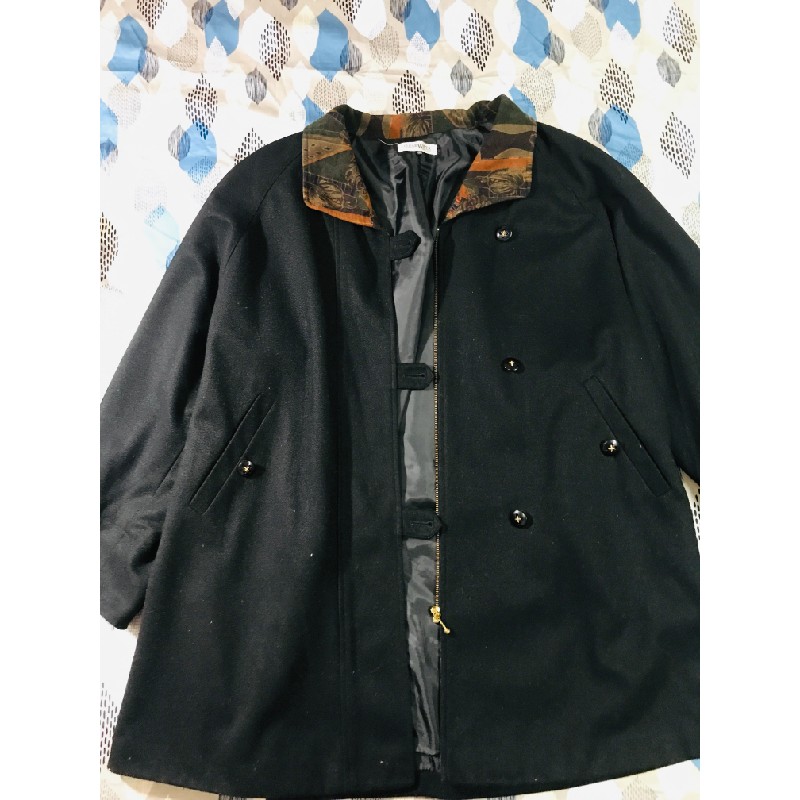 Áo khoác dạ nam hoạ tiết funky size S 883