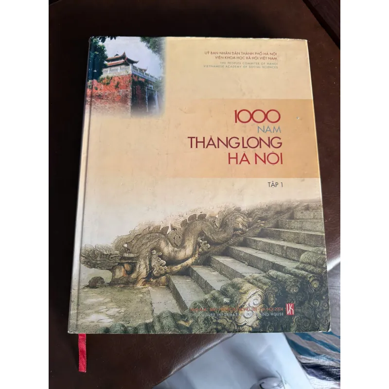 1000 NĂM THĂNG LONG HÀ NỘI – TẬP 1 | Sách lịch sử – văn hóa Hà Nội- K3 1004882