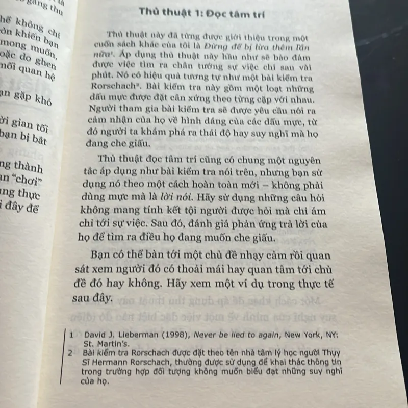 [tâm lý học] Đọc vị bất kỳ ai để không bị lừa dối và lợi dụng 1030037