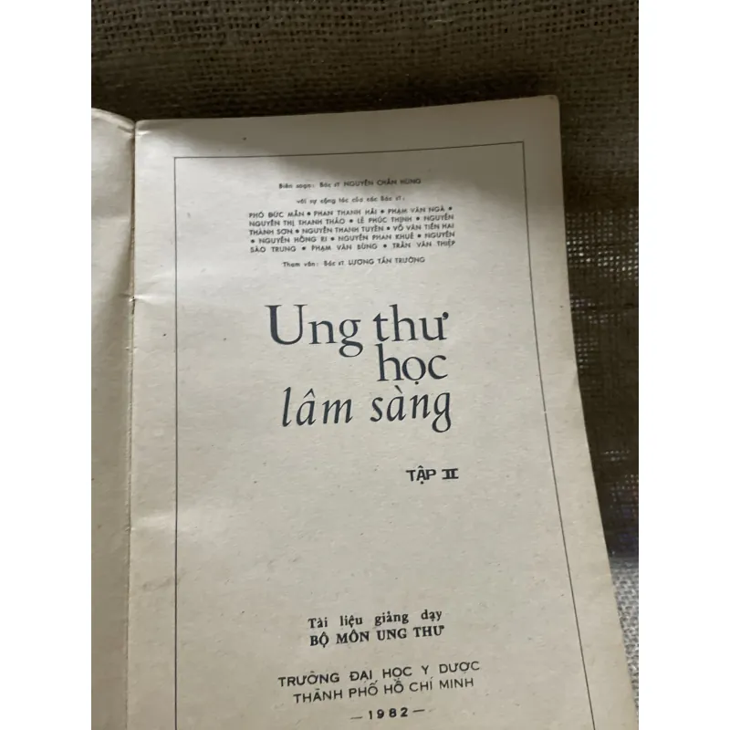 Ung thư học lâm sàng - tập 2  798994