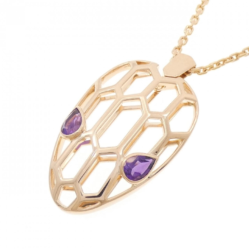 Bulgari Serpenti Big Pendant Necklace - Hàng hiệu Authentic 841698