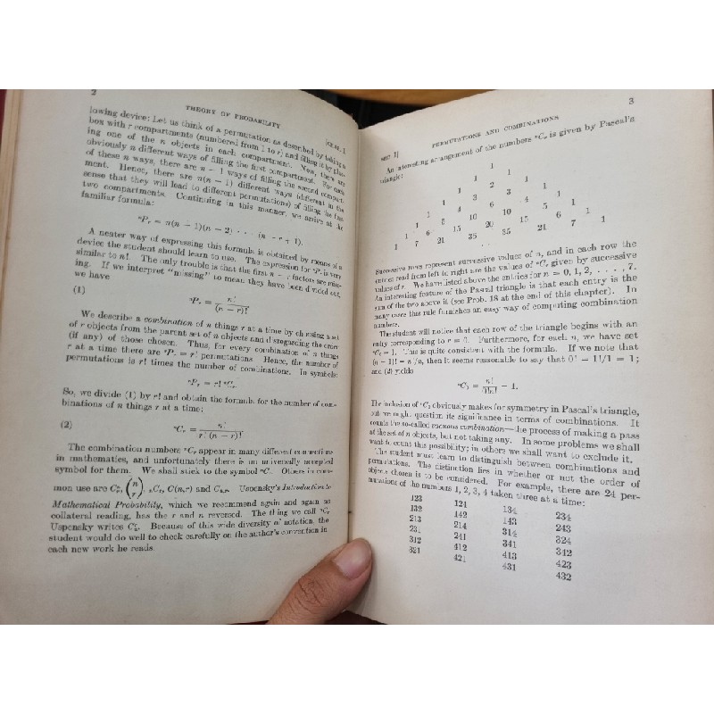 THEORY OF PROBABILITY (1ST EDTION) - M.E. MUNROE 119914