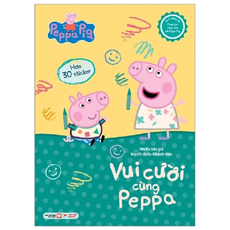 Sách Tương Tác - Cùng Học Cùng Chơi Với Peppa Pig - Vui Cười Cùng Peppa - Nhiều Tác Giả 401977