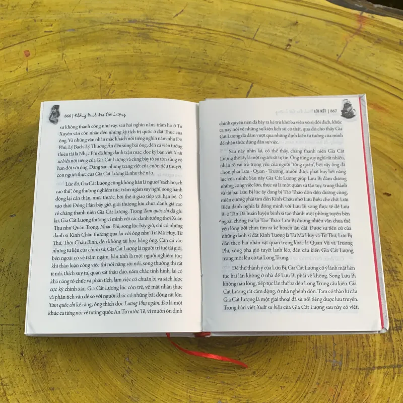 KHỔNG MINH GIA CÁT LƯỢNG ĐẠI TRUYỆN- Trần Văn Đức- phạm hồng dịch 783349