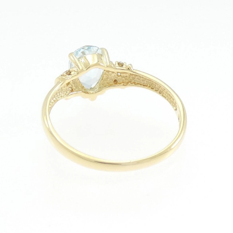 K18YG Nhẫn Blue Topaz - Hàng hiệu Chính hãng 846717