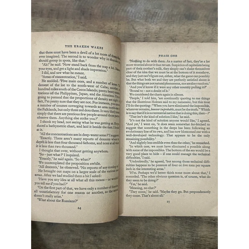 The Kraken Wakes - John Wyndham (1960s, Vintage) 738057