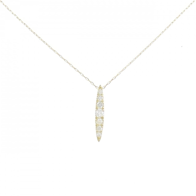 K18YG Dây chuyền kim cương 0.15CT - Hàng hiệu Chính hãng 865300