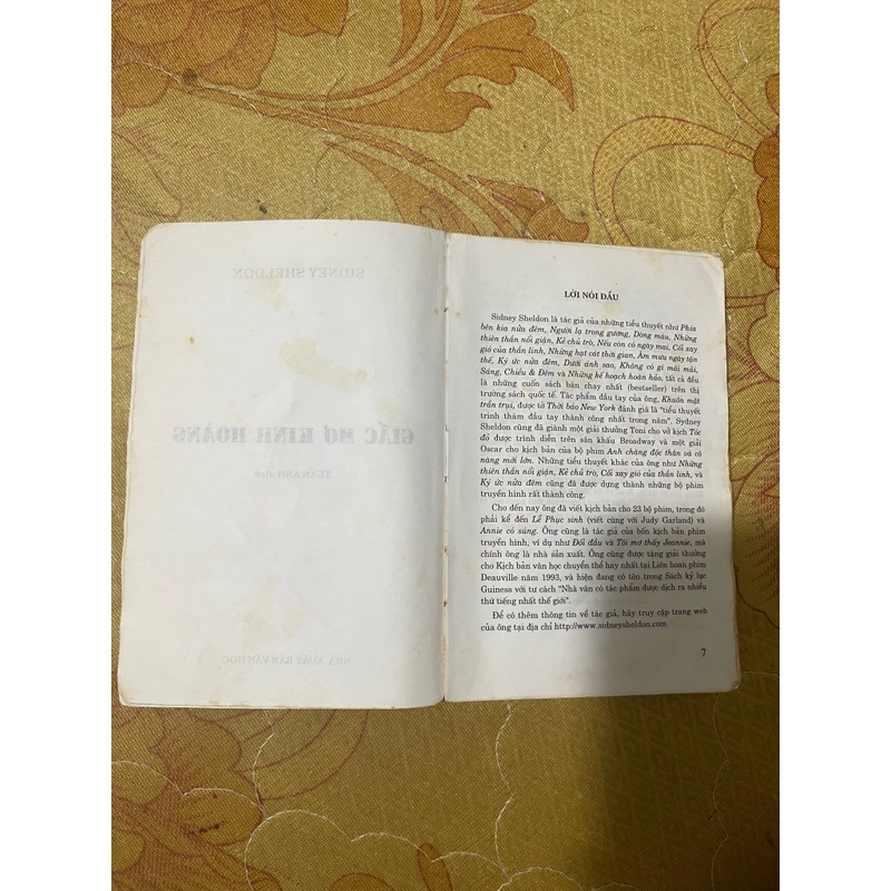 Giấc mơ kinh hoàng- Sidney Sheldon  470430