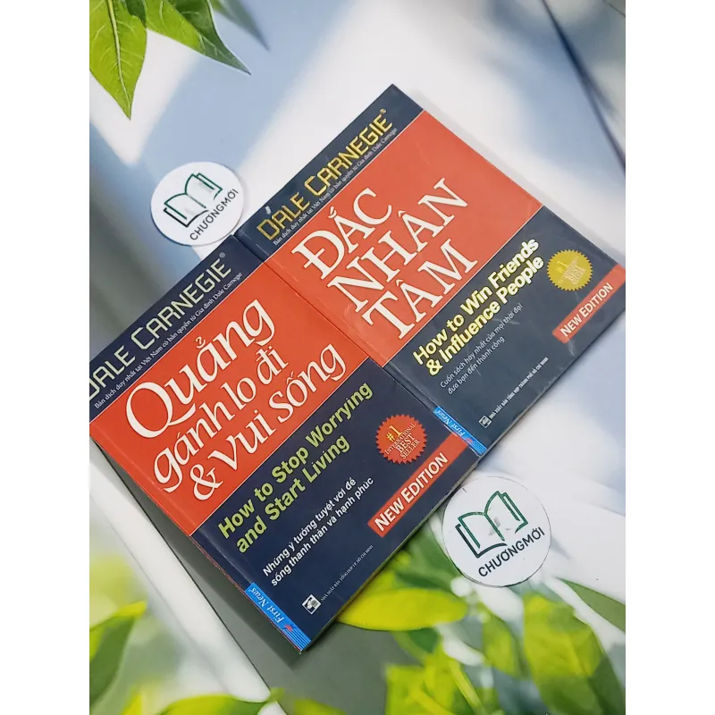 Combo: Quẳng Gánh Lo Đi & Vui Sống - Đắc Nhân Tâm - Dale Carnegie 715574