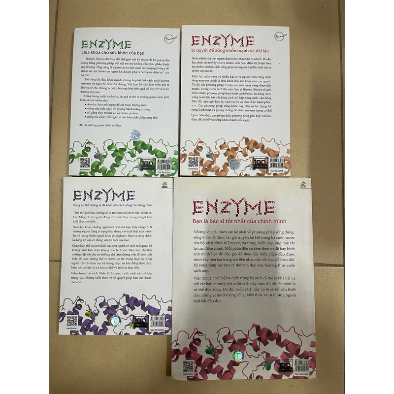 Nhân tố Enzyme full bộ 4 cuốn (c43) 500954