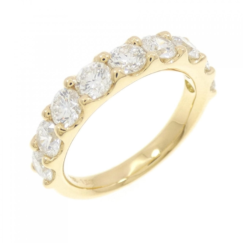 Nhẫn kim cương K18YG 1.531CT E-F VS2-SI1 EXT-GOOD - Hàng hiệu Chính hãng 871467