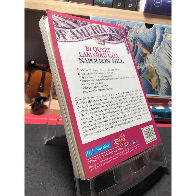 Bí quyết làm giàu của Napoleon Hill 2015 mới 80% bẩn nhẹ Napoleon Hill's HPB0410 KỸ NĂNG 297297