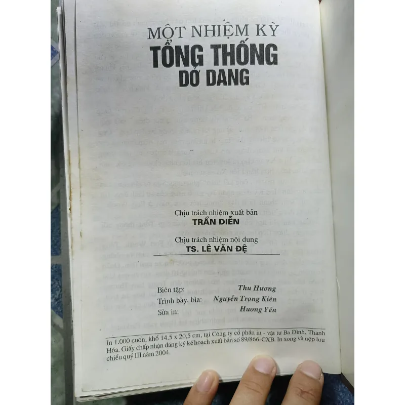 Một nhiệm kỳ Tổng thống dở dang - Richard Reeves 1036711