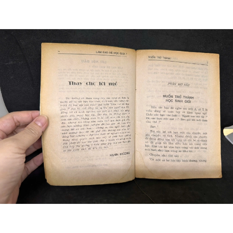 [Phiên Chợ Sách Cũ] Làm Sao Để Học Giỏi, Mới 70% (ố vàng), 1993 - Hạnh Hương H1604-SBM-1 1019536