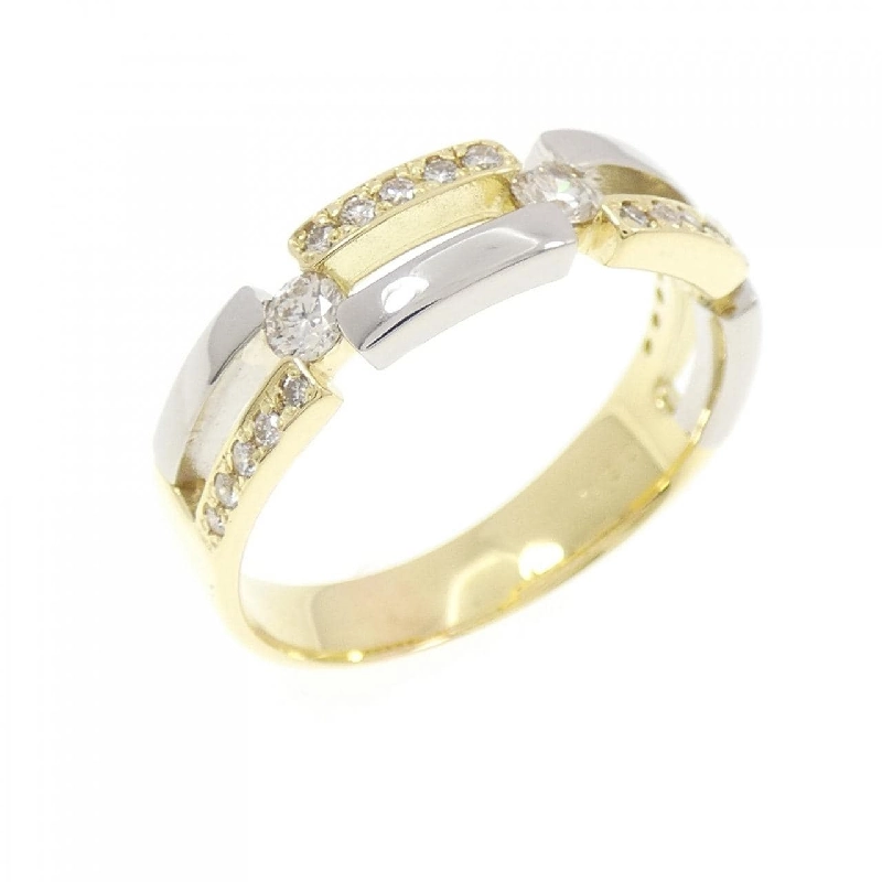 Nhẫn kim cương K18YG/PT900 0.36CT - Hàng hiệu Authentic 851392