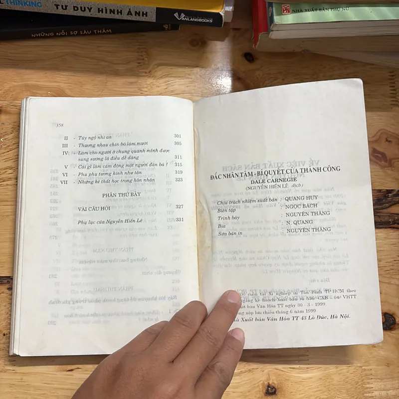 Kỹ Năng: Đắc Nhân Tâm _ Bí Quyết Thành Công - DALE CARNEGIE - Nguyễn Hiến Lê (Dịch) - 1999 698133